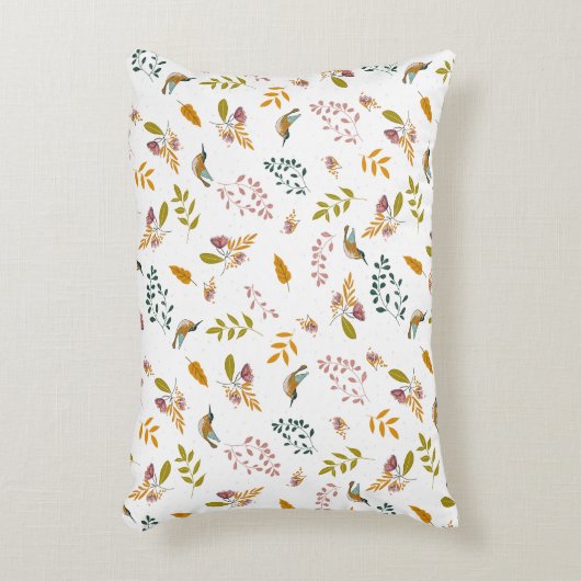 Kleurrijke vogels Kussensloop Accent Kussen (Voorkant(Verticaal))