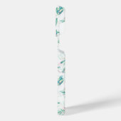 kleurrijke vogels laten een wit ontwerp achter iPhone hoesje (Linkerkant)