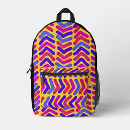 KLEURRIJKE VOGELS Print Cut Naaizak Bedrukte Rugzak