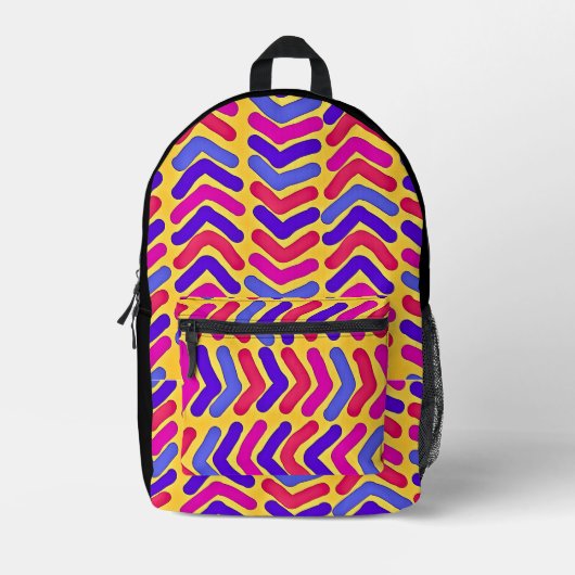 KLEURRIJKE VOGELS Print Cut Naaizak Bedrukte Rugzak (Voorkant)