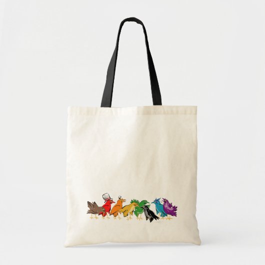 Kleurrijke vogels van een doder tote bag (Voorkant)