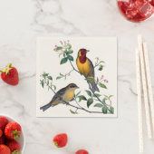 Kleurrijke vogelservetten servet (Insitu)