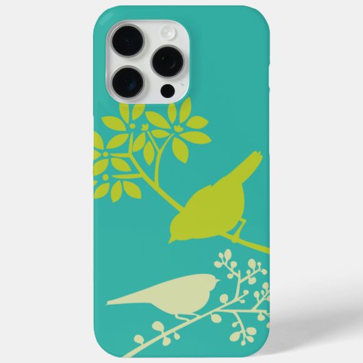 Kleurrijke vogelstand aangepaste iPhone-draagtas Case-Mate iPhone Case (Achterkant)