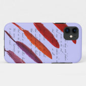 kleurrijke vogelveren Case-Mate iPhone case (Achterkant (horizontaal))