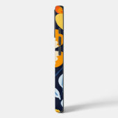 Kleurrijke Volkskunst Bloem Case-Mate iPhone Case (Achterkant / Links)