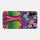 Kleurrijke Volkskunst Stijl Whimsical Boom Case-Mate iPhone Case (Achterkant (horizontaal))