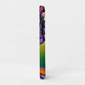 Kleurrijke Volkskunst Stijl Whimsical Boom Case-Mate iPhone Case (Achterkant/links)