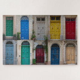 Kleurrijke voordeuren in Malta Legpuzzel