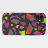kleurrijke vormen Case-Mate iPhone case (Achterkant (horizontaal))