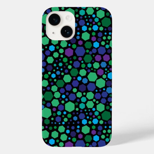 Kleurrijke vormen Case-Mate iPhone case (Achterkant)