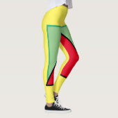 kleurrijke vormen leggings (Rechts)