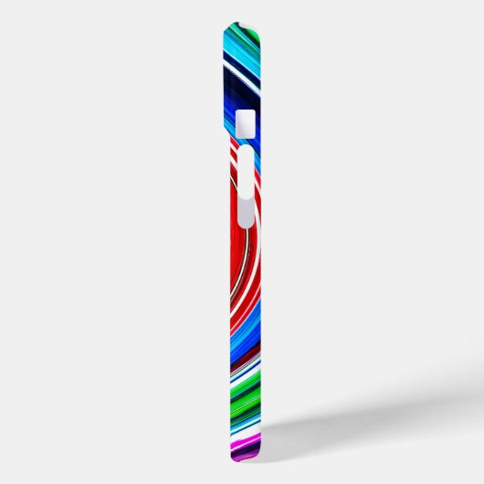 Kleurrijke vortex Case-Mate iPhone case (Achterkant / Links)
