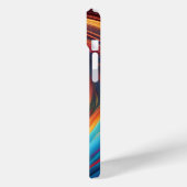 Kleurrijke vortex Case-Mate iPhone case (Achterkant / Links)