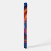 Kleurrijke vortex iPhone hoesje (Rechterkant)