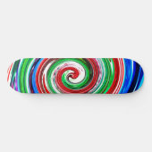 Kleurrijke vortex persoonlijk skateboard (Horizontaal)