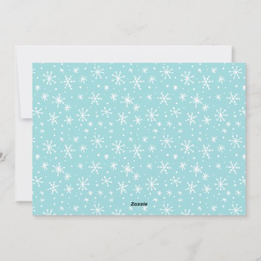 Kleurrijke Vrede en Liefde Twee Foto Kerstmis Feestdagenkaart (Achterkant)