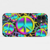 Kleurrijke VREDE - Energieontwerp Case-Mate iPhone Case (Achterkant (horizontaal))