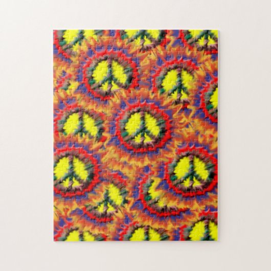 Kleurrijke Vrede Legpuzzel (Verticaal)