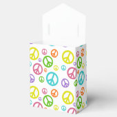 Kleurrijke vredessignalen bedankdoosjes (Geopend)