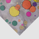 Kleurrijke Vreugde en Speelse Whimsy Tissue Papier (Detail)