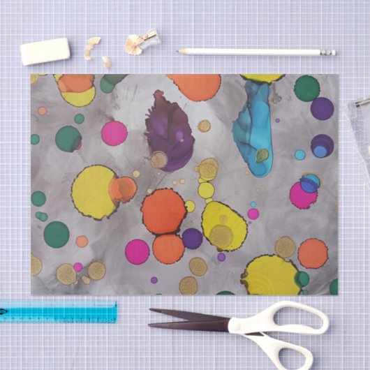 Kleurrijke Vreugde en Speelse Whimsy Tissue Papier (Craft)