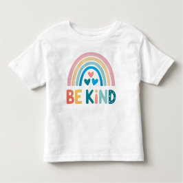 Kleurrijke vriendelijkheid regenboog kinder shirts