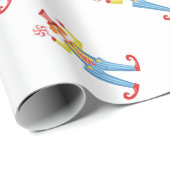 Kleurrijke vriendschappelijke kleding met Lollypop Cadeaupapier (Rol Hoek)