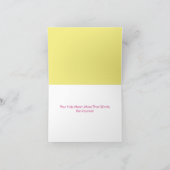 Kleurrijke vrolijke bloemen bij elke gelegenheid bedankkaart (Binnen)