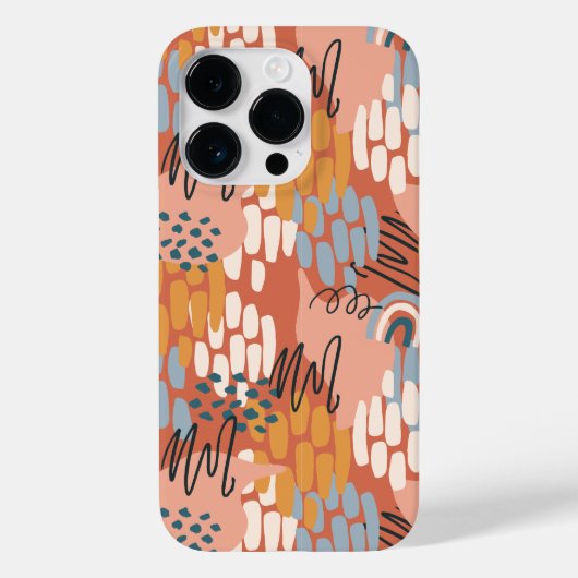 kleurrijke vrouwelijke abstracte mozaïek Case-Mate iPhone case (Achterkant)