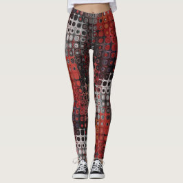 Kleurrijke vrouwen Leggings met Abstracte gedrukte