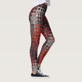 Kleurrijke vrouwen Leggings met Abstracte gedrukte (Rechts)