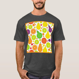 Kleurrijke Vruchtbare Vibrance Patroon Art T-shirt