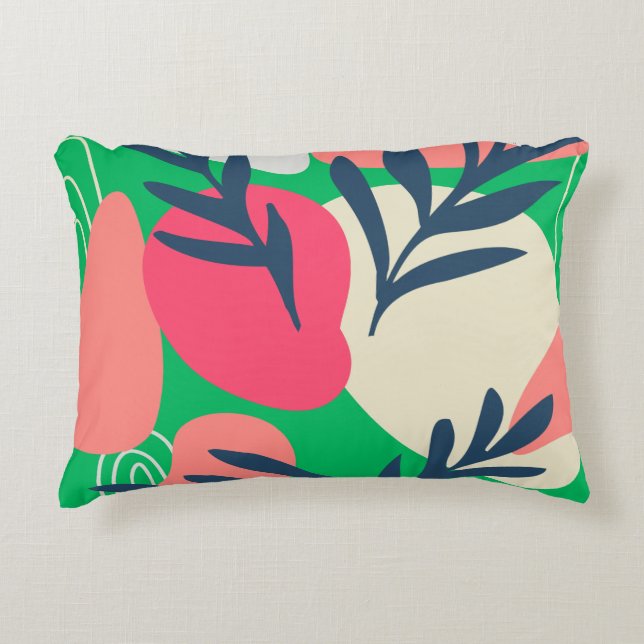 Kleurrijke vruchten accent kussen (Voorkant)