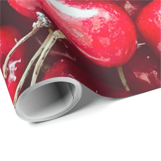 Kleurrijke vruchten cadeaupapier (Rol Hoek)