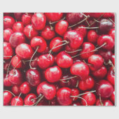 Kleurrijke vruchten cadeaupapier (Vlak)