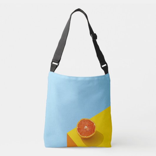 Kleurrijke vruchten crossbody tas (Voorkant)