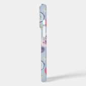 Kleurrijke Vruchten Monogram Lente Patroon Case-Mate iPhone Case (Achterkant / Links)