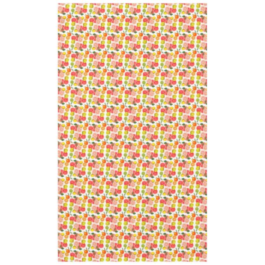 Kleurrijke vruchten tafelkleed (Voorkant)