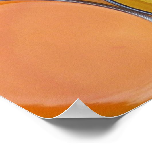 Kleurrijke vruchtensappen / Eet de regenboog Poster (Hoek)