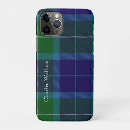 Kleurrijke Wallace Tartan Plaid Case-Mate iPhone Case (Achterkant)