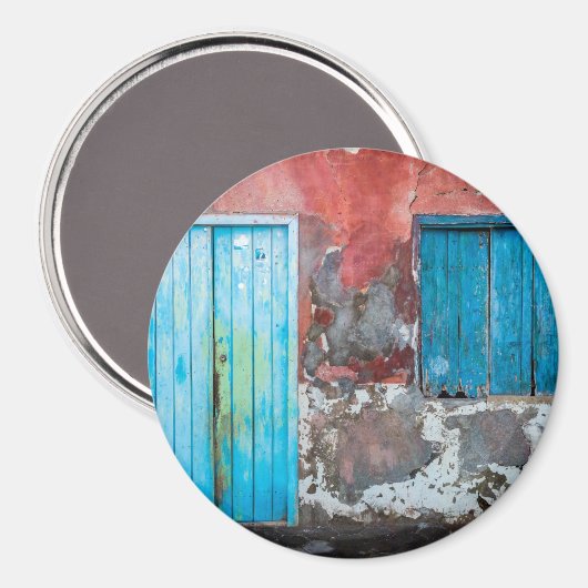 Kleurrijke wand, deur en sluitingen magneet (Voorkant / Achterkant)