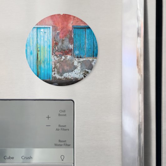 Kleurrijke wand, deur en sluitingen magneet (Insitu (Koelkast))