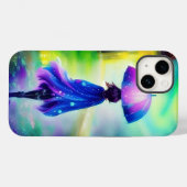 Kleurrijke wandeling in de regen Case-Mate iPhone case (Achterkant (horizontaal))