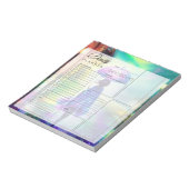 Kleurrijke wandeling in de regen dagelijkse planne notitieblok (Linkerzijde)