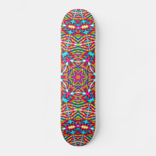 Kleurrijke warboel Mandala Persoonlijk Skateboard