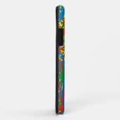 Kleurrijke warme puinhoop blaast rode blauwe gele  Case-Mate iPhone case (Achterkant/rechts)