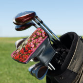 Kleurrijke wasbegonias golfheadcover (Insitu)