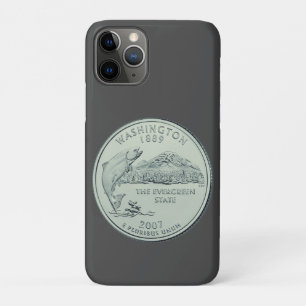 Kleurrijke Washington State Quarter Ontwerp  Case-Mate iPhone Case