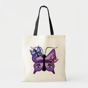 Kleurrijke Watcher Butterflies Tote Bag