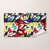 Kleurrijke Water-Drop Geometrie, Abstracte Home De Bad Handdoek (Handdoek)